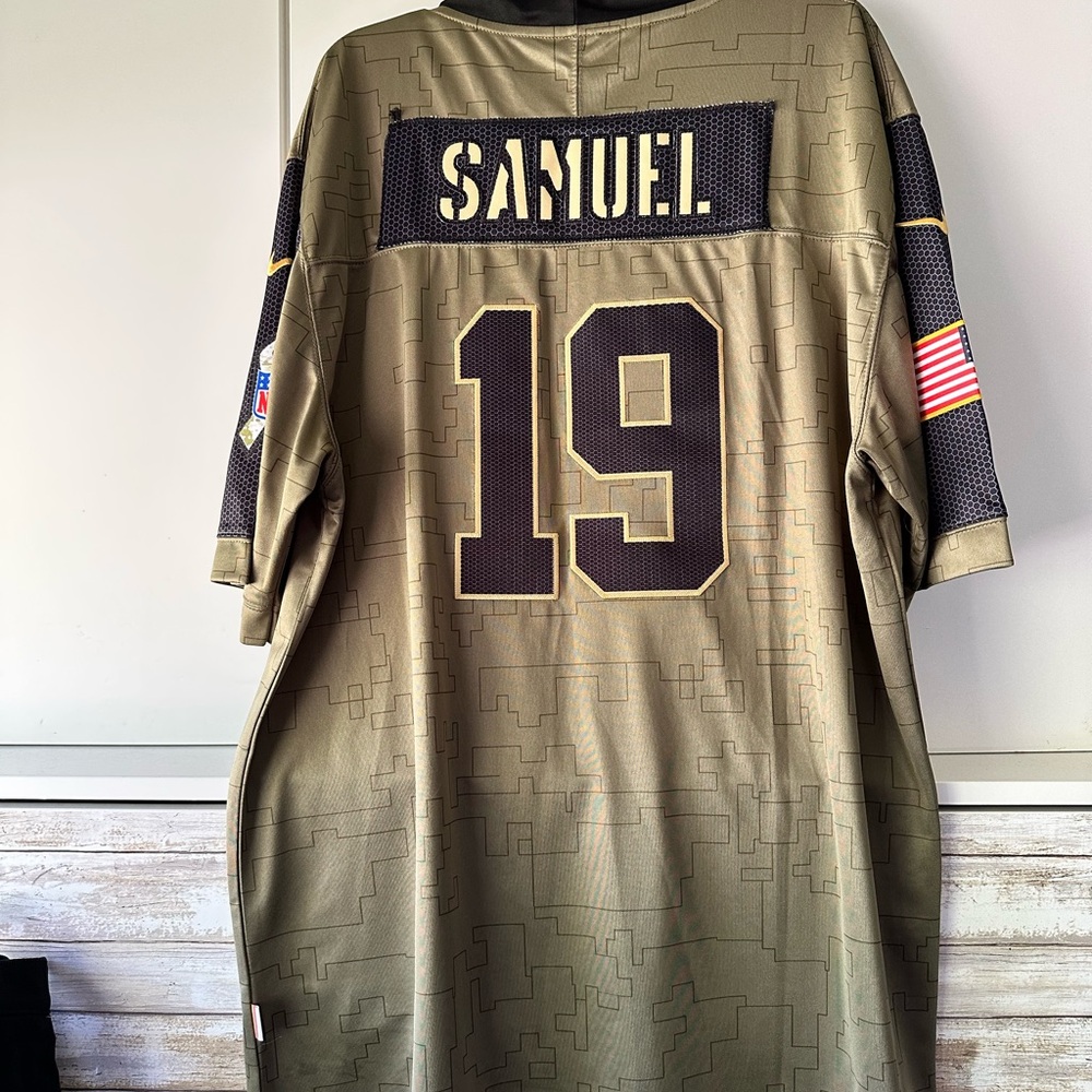Nike San Francisco 49ers Mohamed Sanu #19 Salute Jersey XXL NWOT - Picture 10 of 12